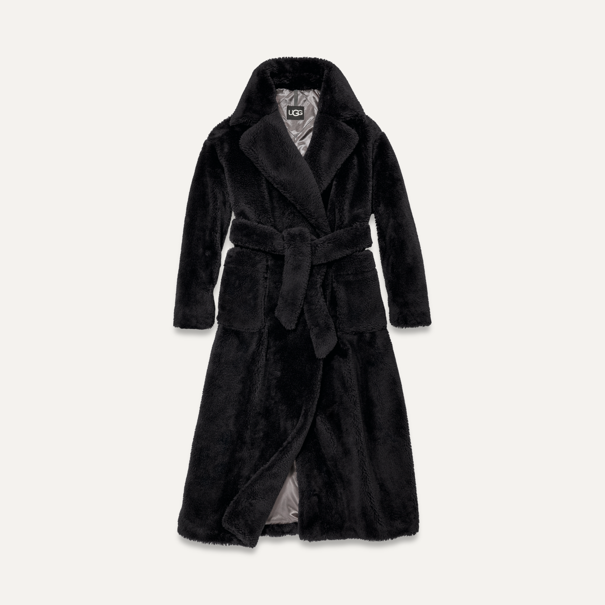 Ugg faux fur coat top
